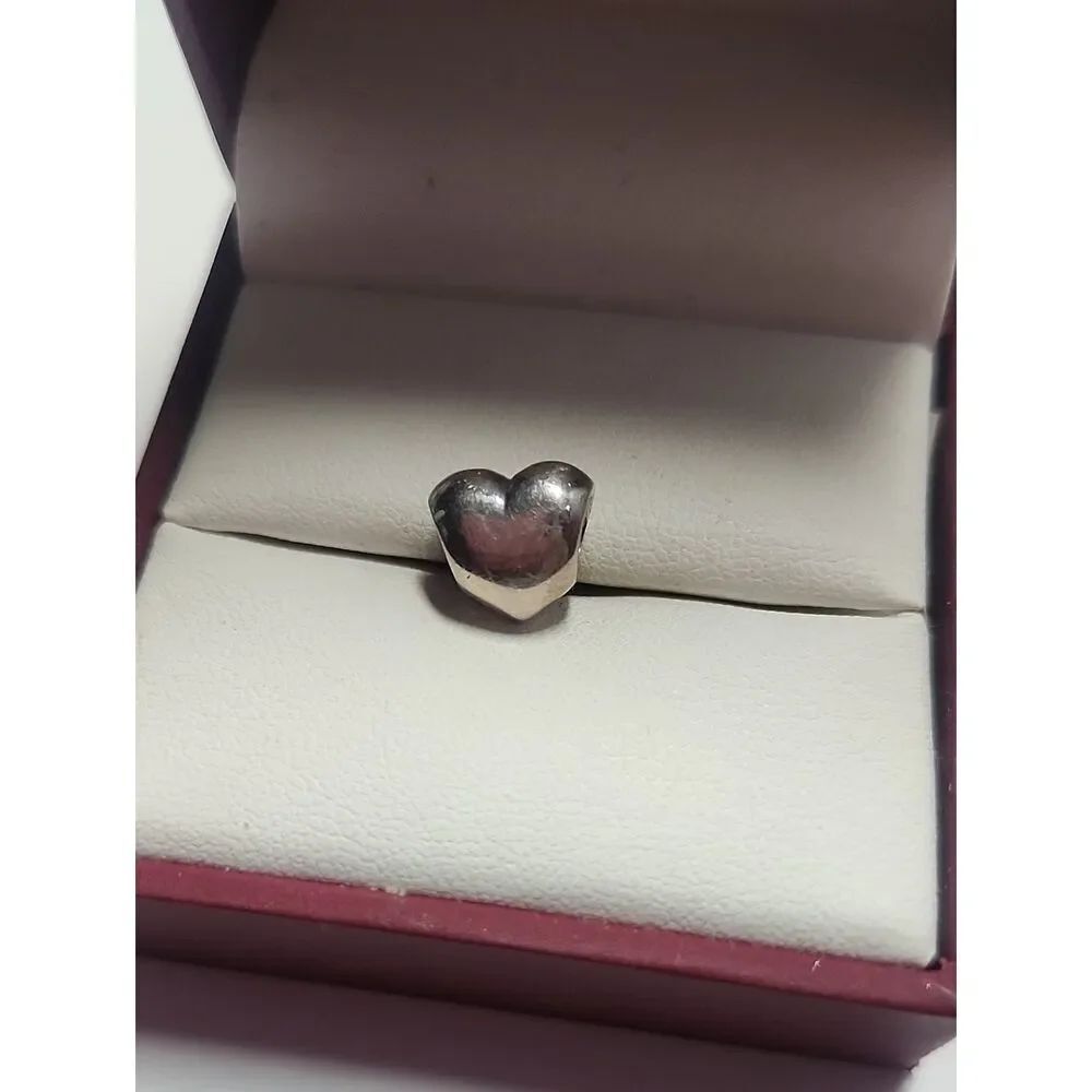 Pandora Sterling Silver Large Smooth Heart Charm